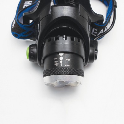 Lampa fixabila pe cap cu LED, zoom - HLM 4